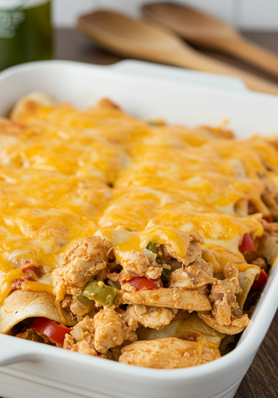 Low-Carb Chicken Enchiladas